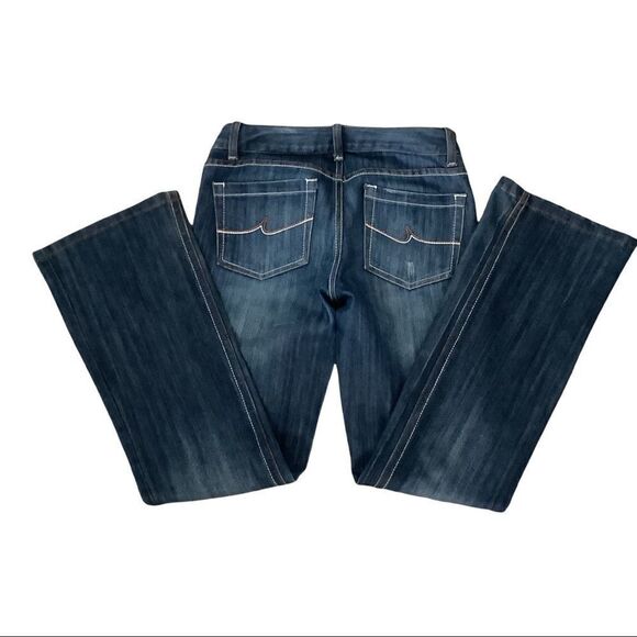 Inc Denim-Regular Fit BootLeg Blue Jeans in Excellent Condition. Size 0P - Picture 5 of 7